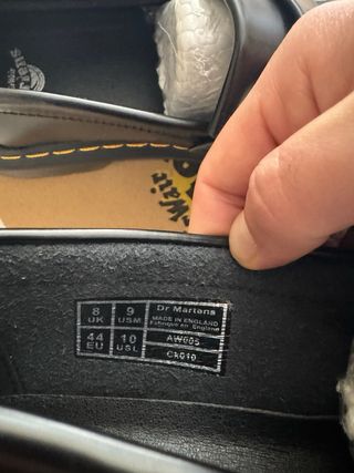 Dr. Martens Adrian Loafers Talla 44 Negro