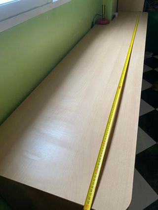 Escritorio madera grande