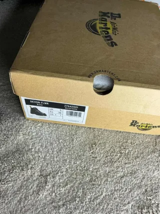 Botas Dr. Martens Devon Flowers Negras