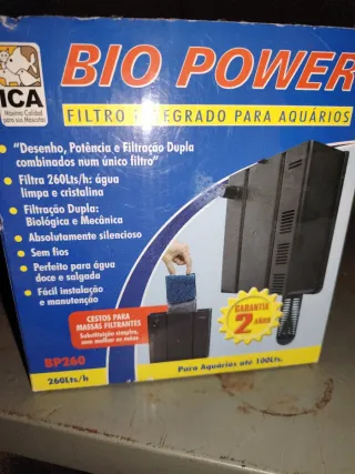 Filtro acuario ICA BIO POWER BP260