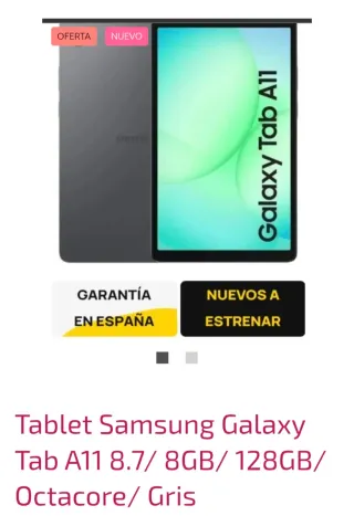 Samsung Galaxy Tab A11 8.7 8GB/128GB Gris