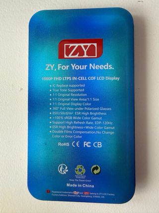 Pantalla Iphone 16 Pro ZY INCELL LTPS FHD 120hz