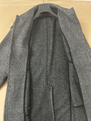 Cappotto leggero uomo grigio