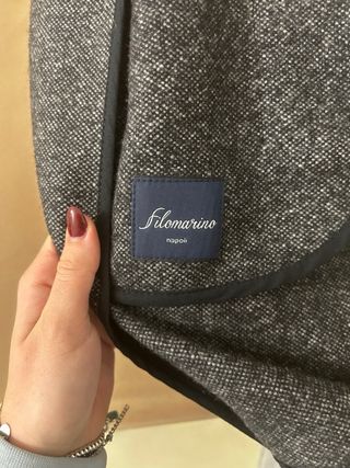 Cappotto leggero uomo grigio