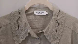 Camisa Indi&Cold verde oliva