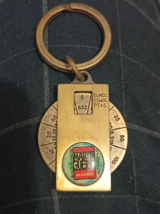 Convertidor metálico Ptás a Euros