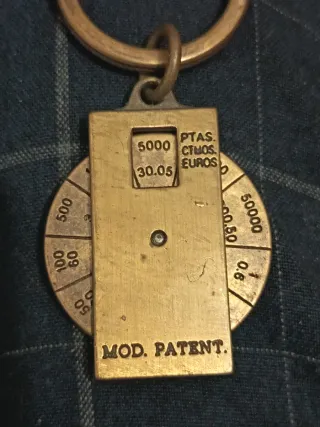 Convertidor metálico Ptás a Euros