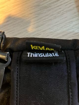 Guantes Moto Thinsulate Kevlar Negros