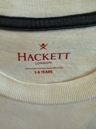 Camiseta Hackett 5 años