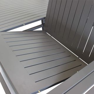 Tavolo da Pranzo Esterno Estensibile in Alluminio