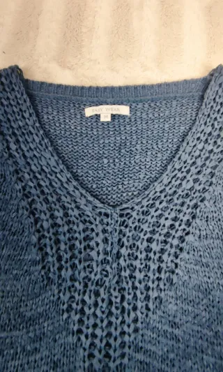 Jersey punto Easy Wear azul talla M