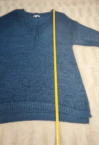 Jersey punto Easy Wear azul talla M