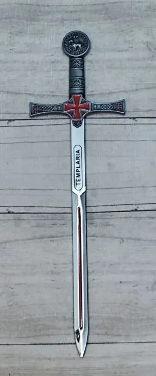 OFERTA ABRECARTAS MINI ESPADA TEMPLARIA SIGILLUM