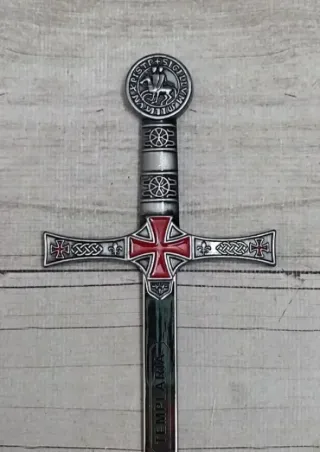OFERTA ABRECARTAS MINI ESPADA TEMPLARIA SIGILLUM