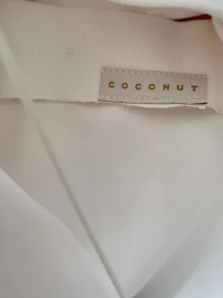 Vestido Primera Comunión Blanco y Rosa (Coconut)