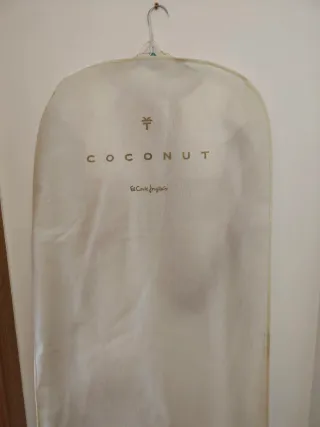 Vestido Primera Comunión Blanco y Rosa (Coconut)