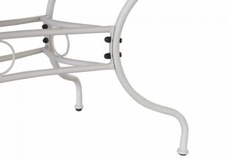 Tavolo da Esterno Ovale Piano in Cemento a Mosaico