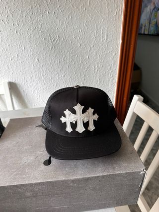 Gorra Chrome Hearts Negra y Blanca