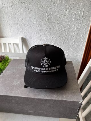 Gorra Chrome Hearts Negra y Blanca