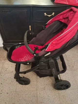 Carrito bebé completo y silla para coche