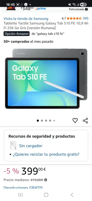 Samsung Galaxy Tab S10 FE