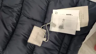 Cazadora terciopelo azul Petite