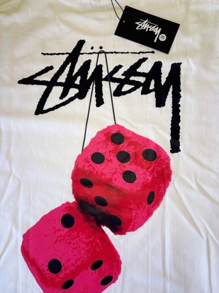 Camiseta Stussy Blanca Talla S