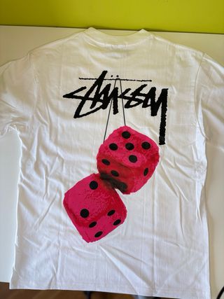 Camiseta Stussy Blanca Talla S