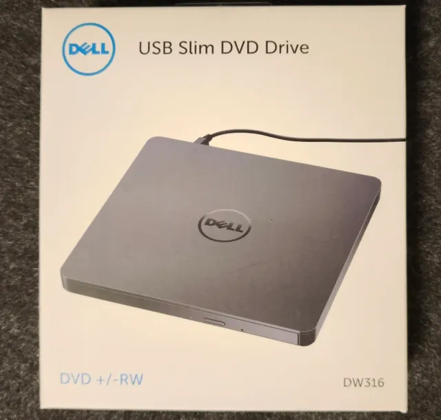 Grabadora DVD Externa Dell Slim DW316 (Precintada)
