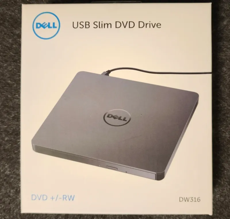 Grabadora DVD Externa Dell Slim DW316 (Precintada)