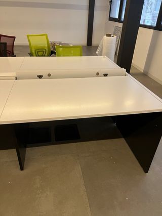 4 escritorios de oficina 120x80