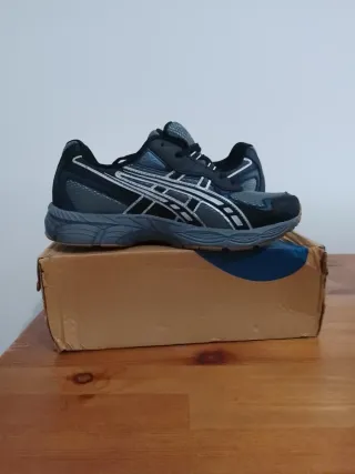 Zapatillas Asics Gel-NYC Gris/Negro/Azul Talla 43