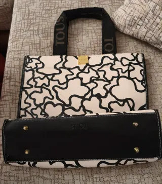 Bolso Tous Blanco y Negro