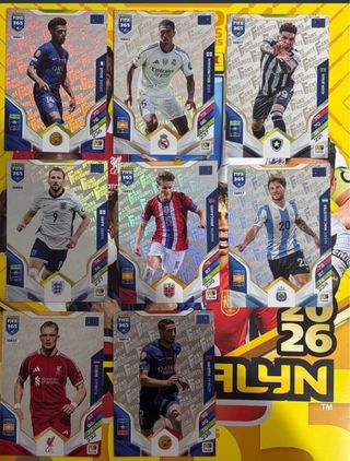 Lote 365 Adrenalyn XL Fans Plata