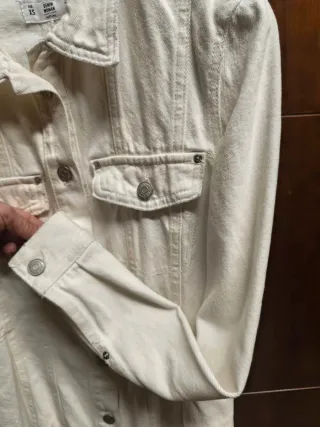 Vestido vaquero blanco