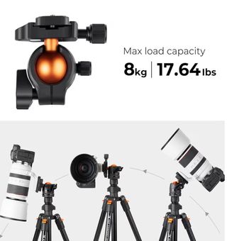 Trípode K&F Concept 163CM