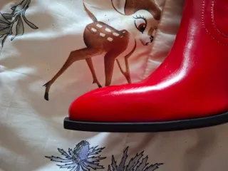 Botas Pull&Bear rojas nuevas