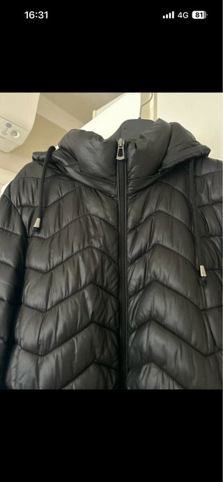 Giubbotto donna nero usato poco