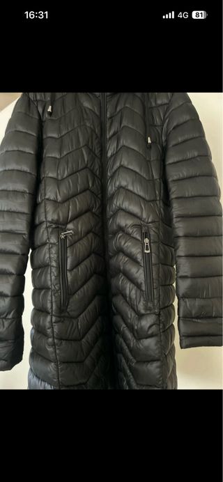 Giubbotto donna nero usato poco
