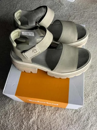 Sandalias Timberland Beige Plataforma