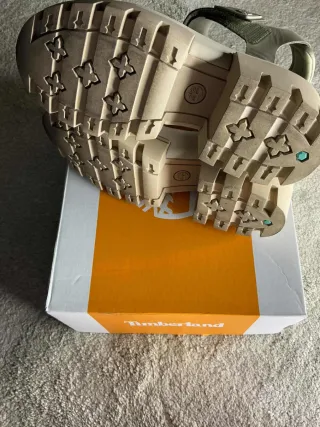 Sandalias Timberland Beige Plataforma