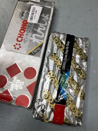 Corrente Moto Dourada CHOHO 530