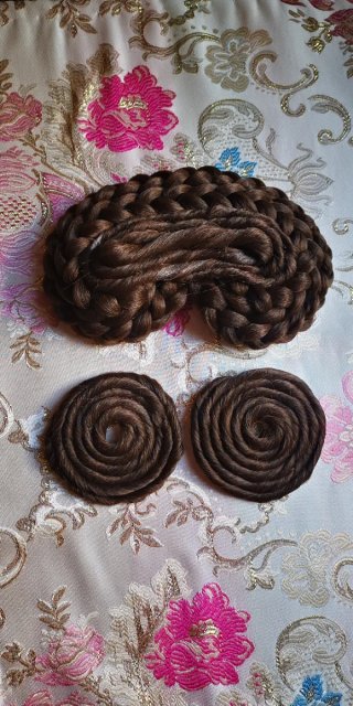 Conjuntos/moños/trenzas/rodetes pelo fallera