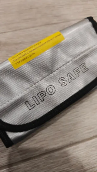 Bolsa ignífuga seguridad LiPo