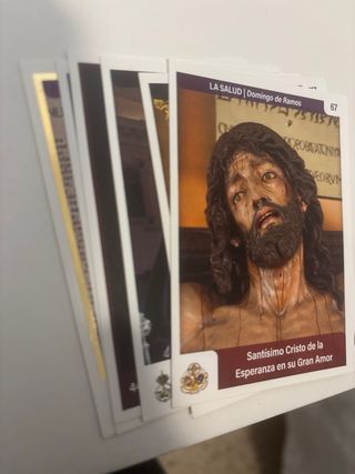 Lote de cartas holy cards
