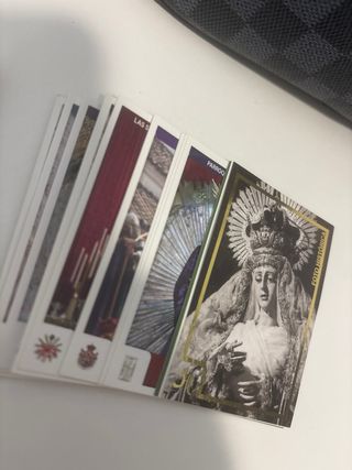 Lote de cartas holy cards