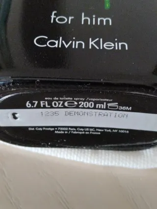 Calvin Klein One Shock Eau de Toilette 200ml spray