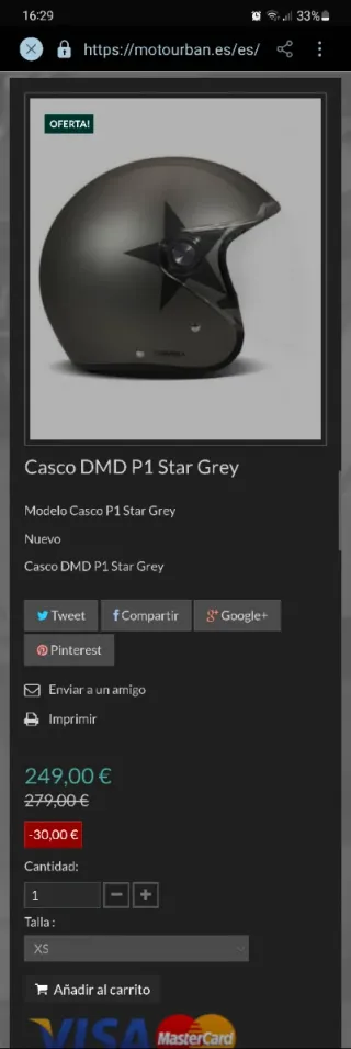 Casco DMD XL