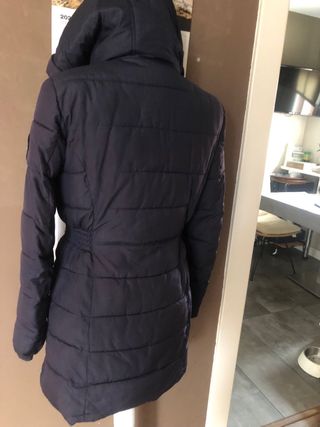 Chaqueta azul marino mujer + muñeco nuevo