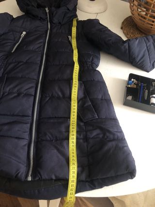 Chaqueta azul marino mujer + muñeco nuevo